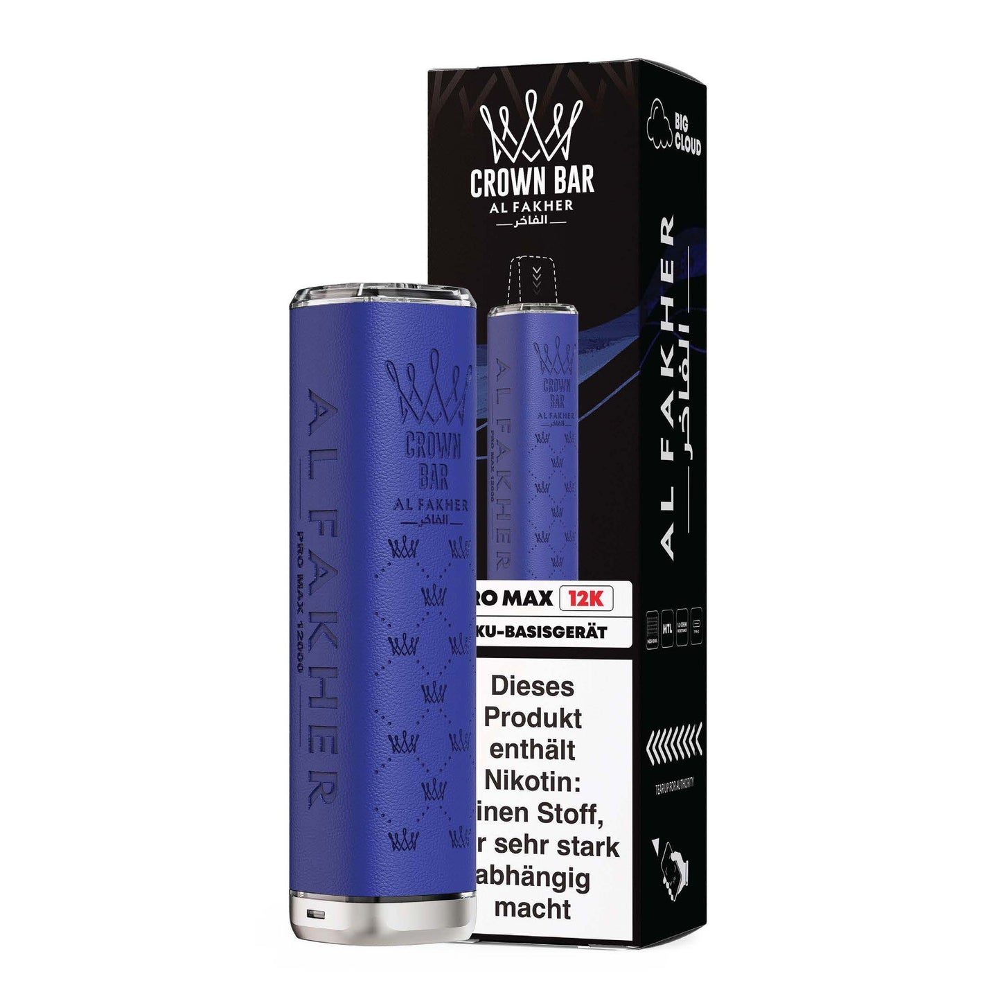 Al Fakher Crown Bar 12K Vape Akku