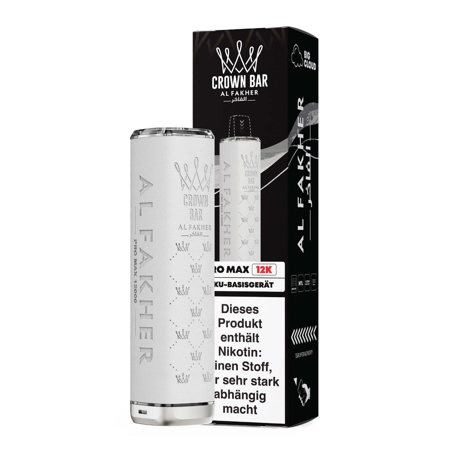 Al Fakher Crown Bar 12K Vape Akku