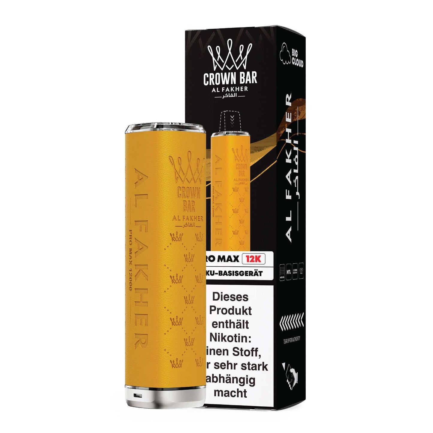 Al Fakher Crown Bar 12K Vape Akku