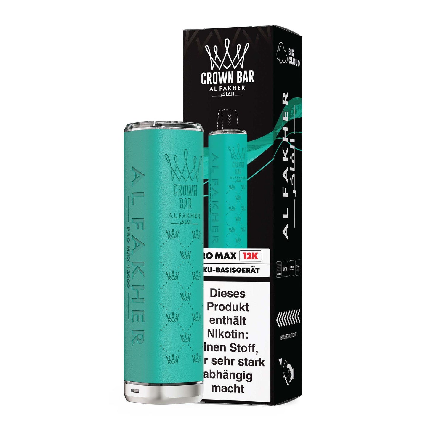 Al Fakher Crown Bar 12K Vape Akku