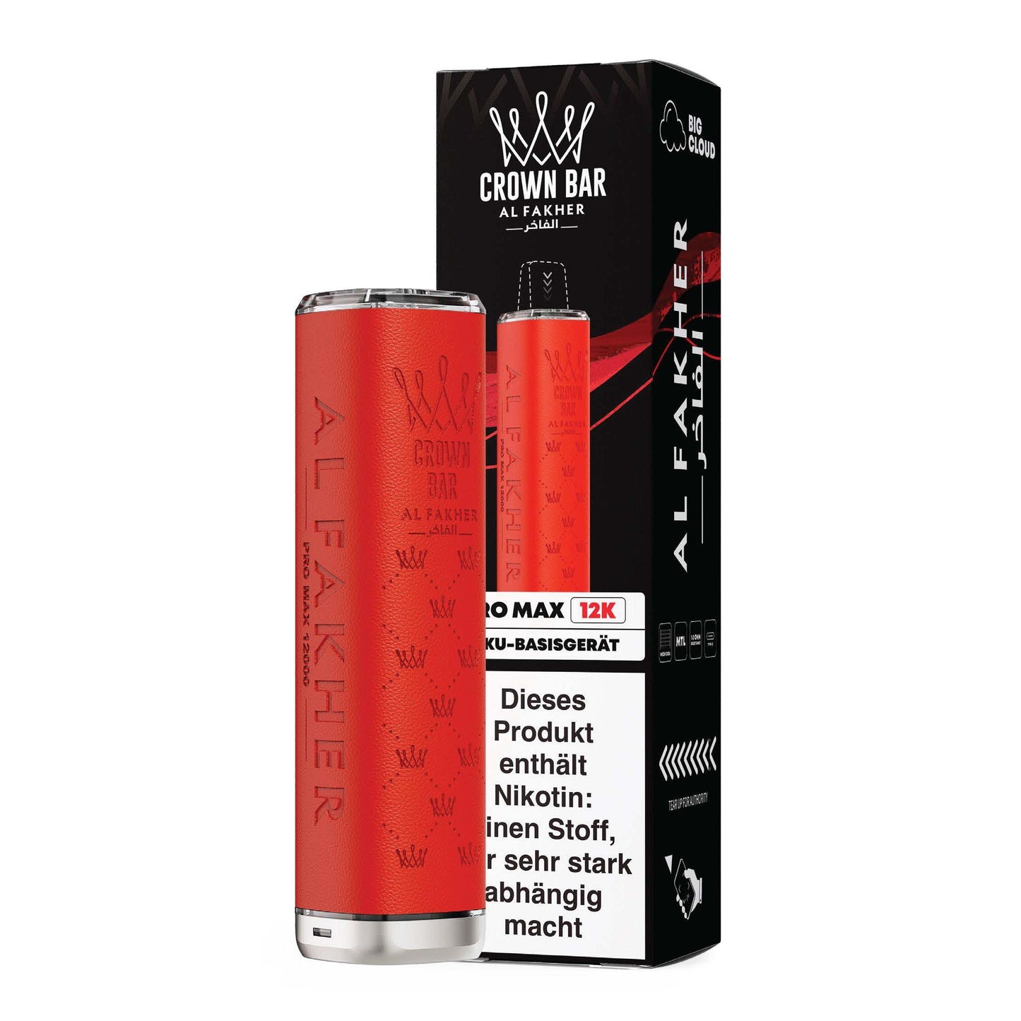 Al Fakher Crown Bar 12K Vape Akku