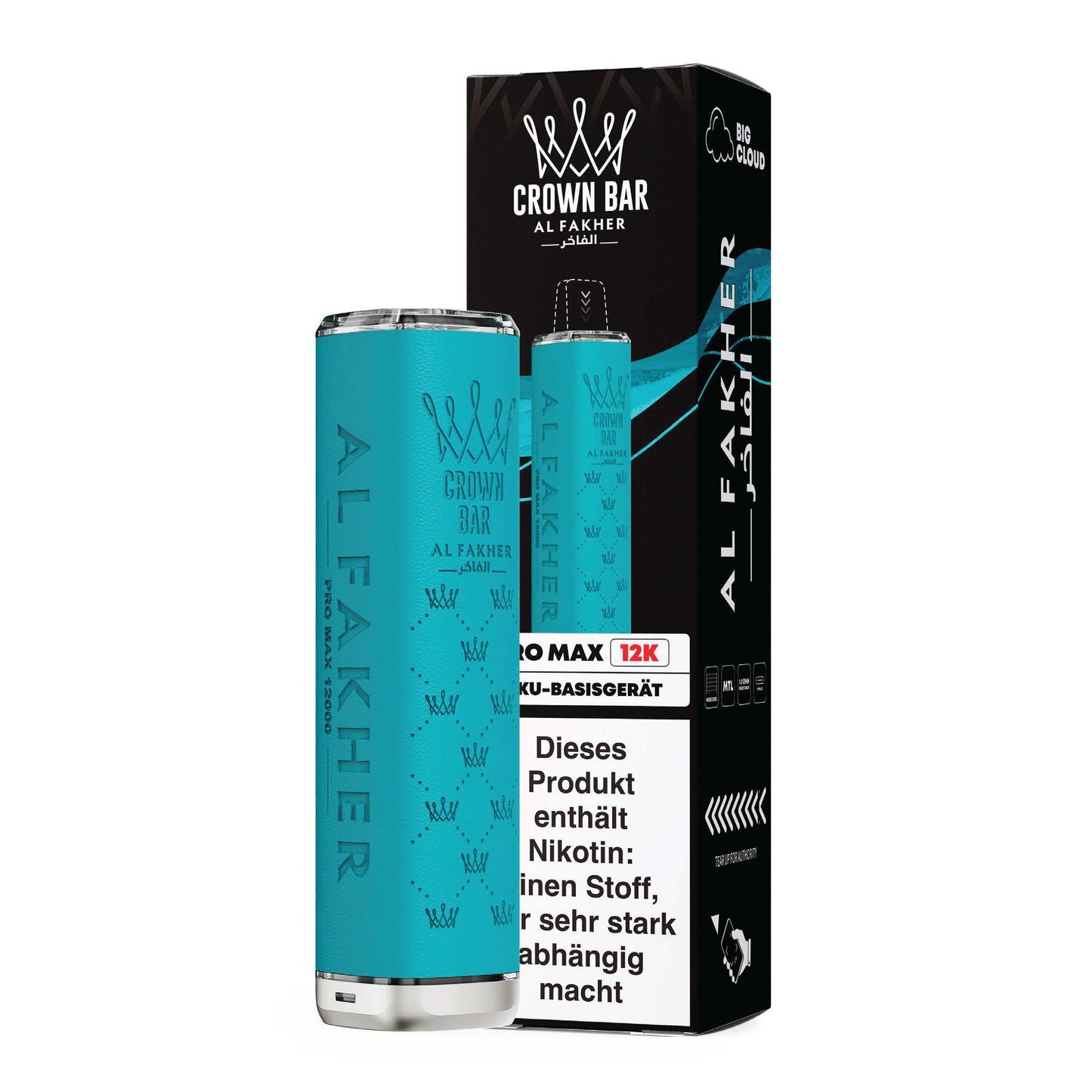 Al Fakher Crown Bar 12K Vape Akku
