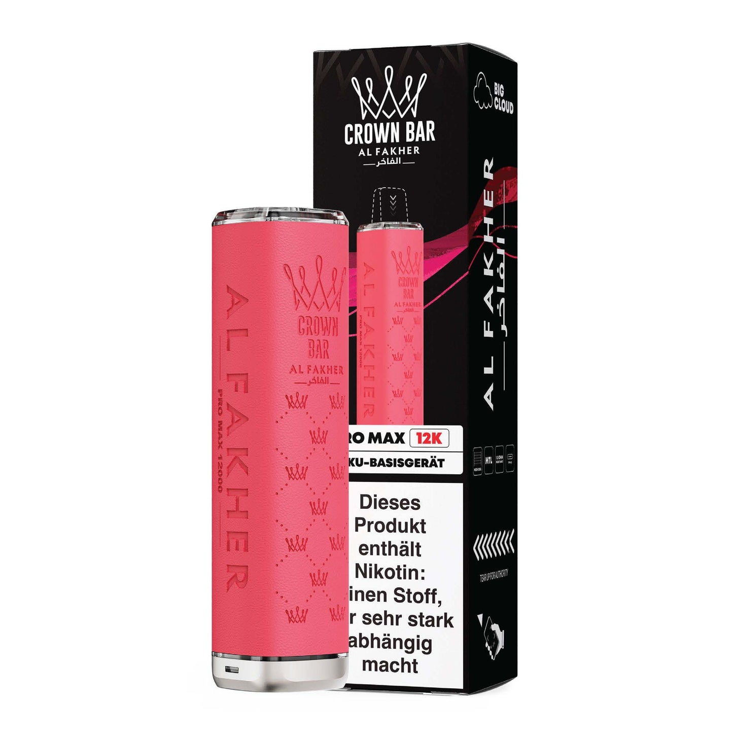 Al Fakher Crown Bar 12K Vape Akku