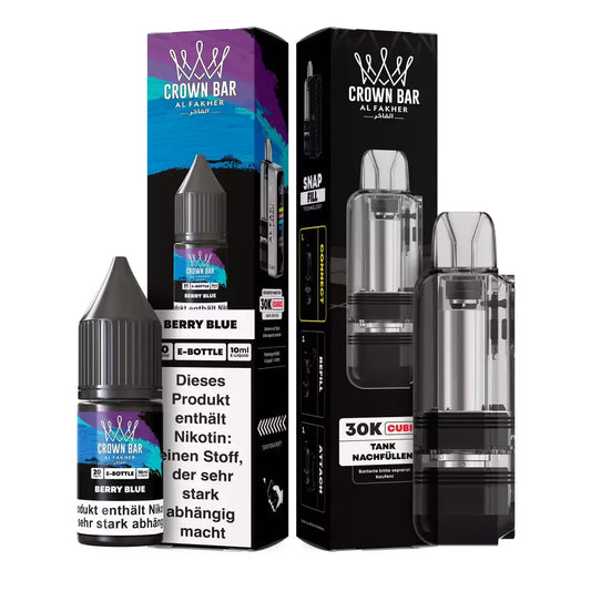 Al Fakher Pods Crown Bar 30K Cubic nachfüllbar