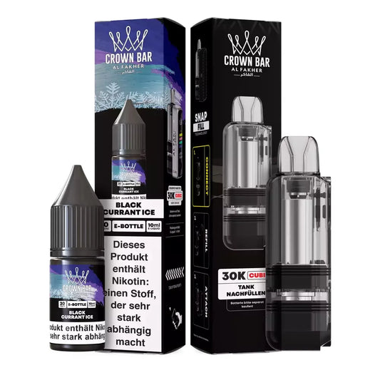 Al Fakher Pods Crown Bar 30K Cubic nachfüllbar