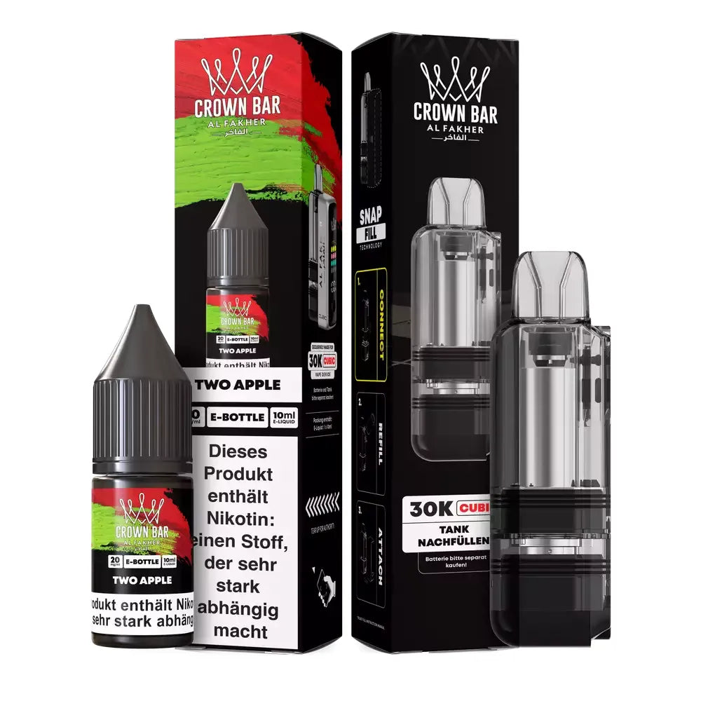 Al Fakher Pods Crown Bar 30K Cubic nachfüllbar