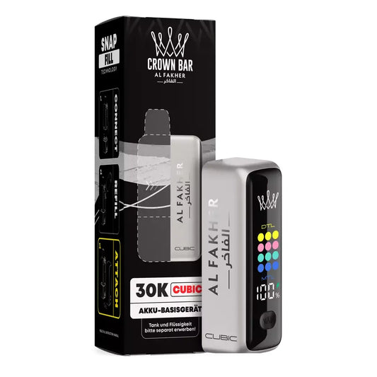 Al Fakher Vape 30k Crown Bar - Cubic Akkuträger