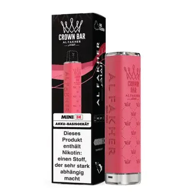 Al Fakher Crown Bar Vape 3K Mini | Akkuträger