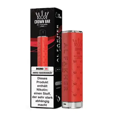 Al Fakher Crown Bar Vape 3K Mini | Akkuträger