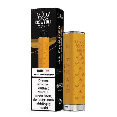 Al Fakher Crown Bar Vape 3K Mini | Akkuträger