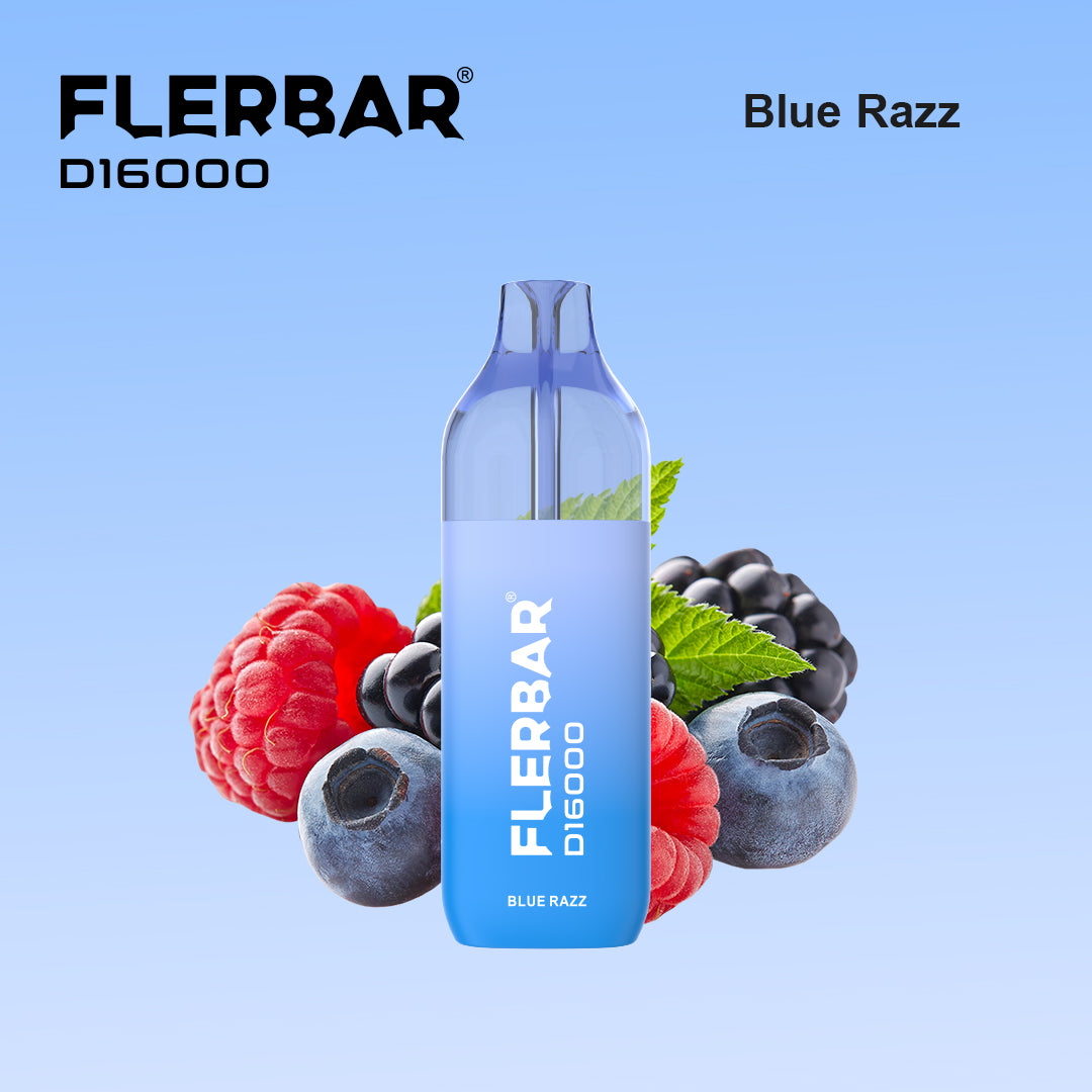 Flerbar Vape D16000 Blue Razz kaufen bei Anoca.de