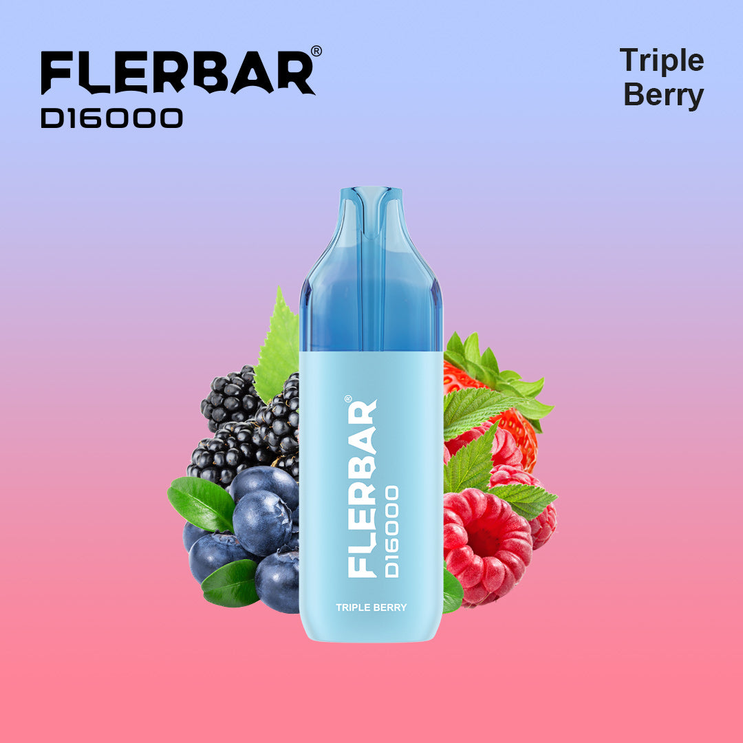 Flerbar Vape D16000 Triple Berry kaufen bei Anoca.de