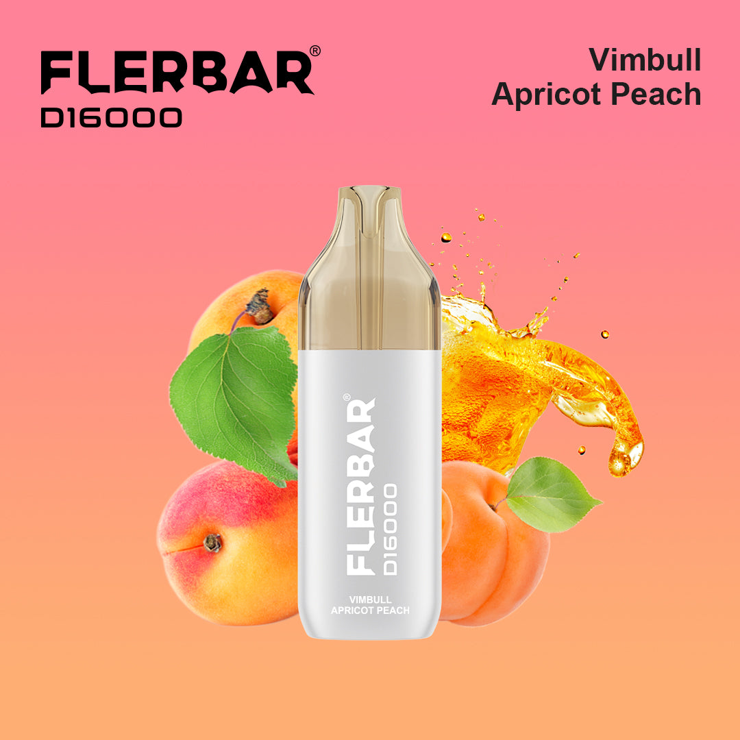 Flerbar Vape D16000 Vimbull Apricot Peach kaufen bei Anoca.de