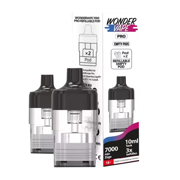 Wondervape 7000 Pro Refillable Pods 2er Pack