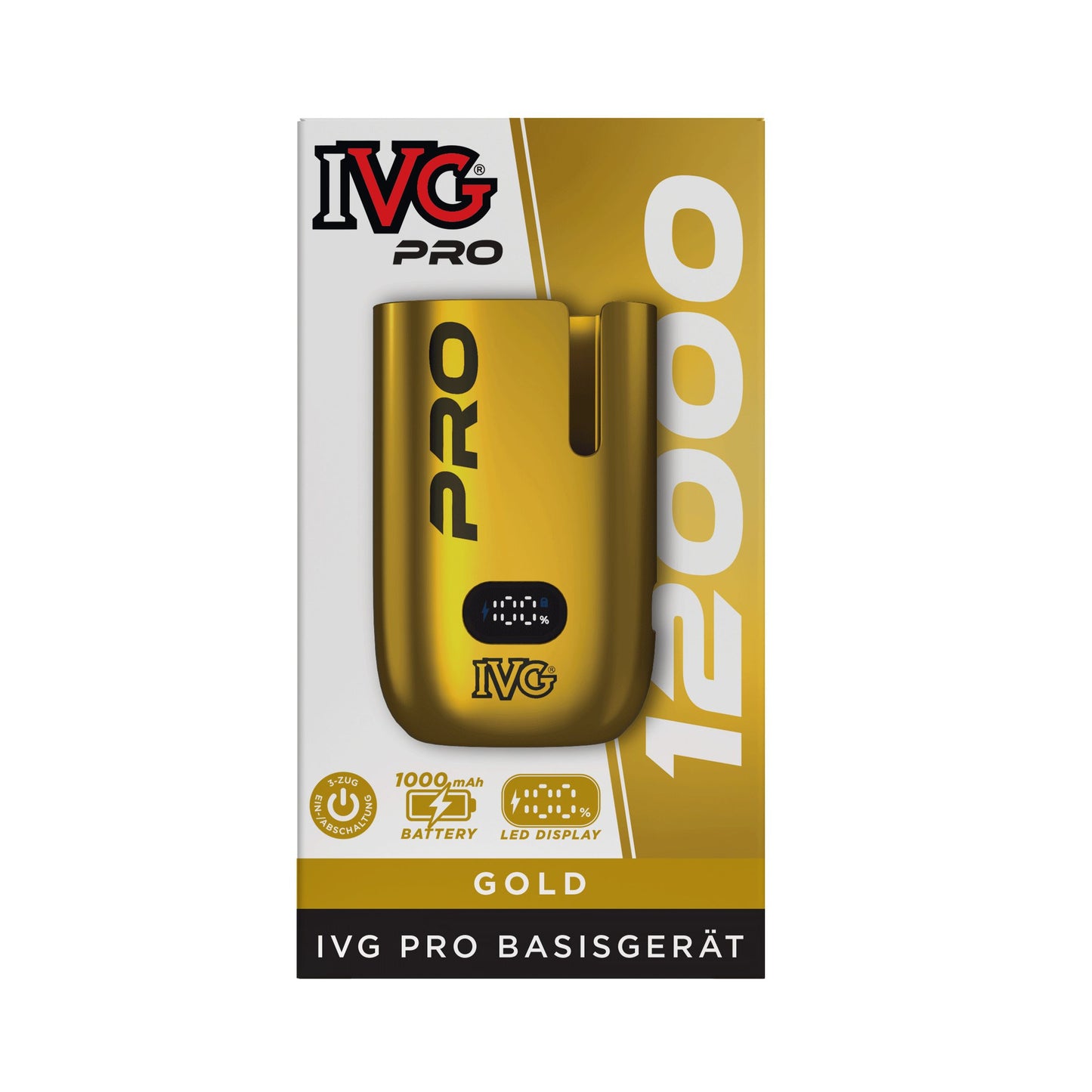 IVG PRO 12000 - Device in Gold kaufen bei Anoca.de