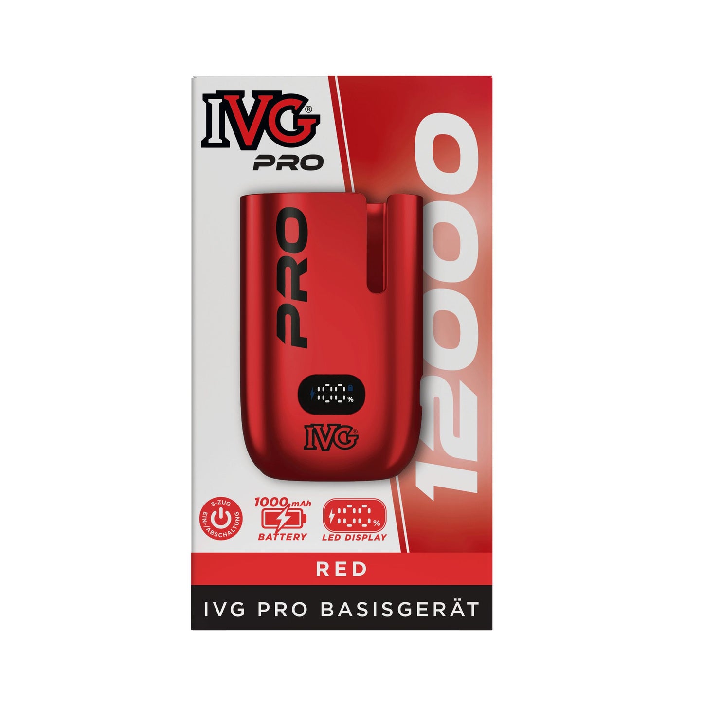 IVG PRO 12000 - Device in Rot kaufen bei Anoca.de