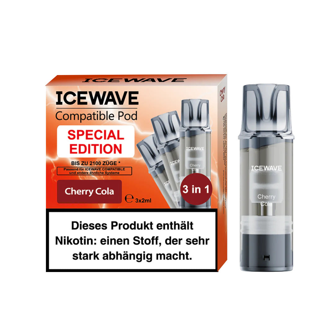 Icewave Pod 3er Pack Cherry Cola kaufen bei Anoca.de