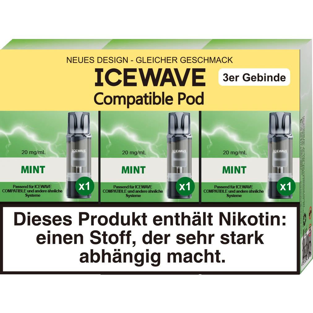 Icewave Pod 3er Pack Mint kaufen bei Anoca.de