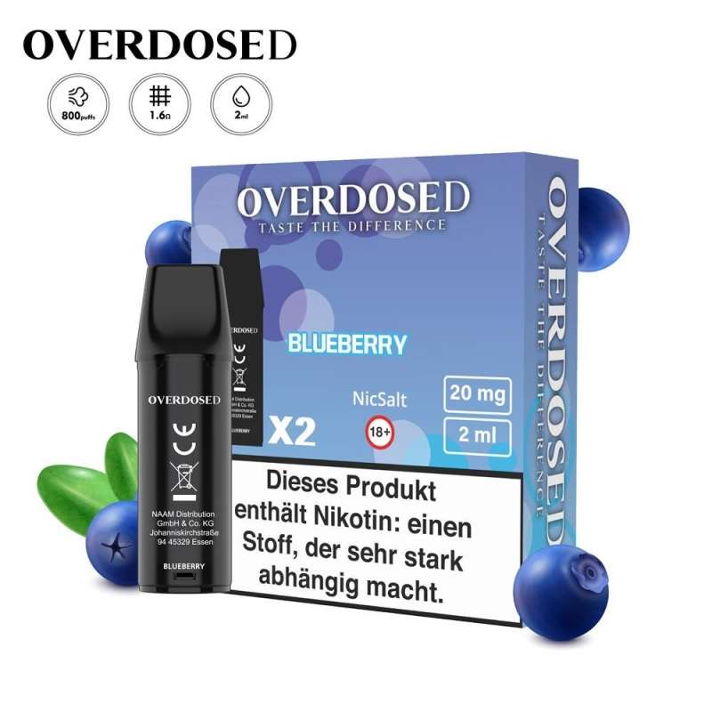 Overdosed Pods Blueberry kaufen bei Anoca.de