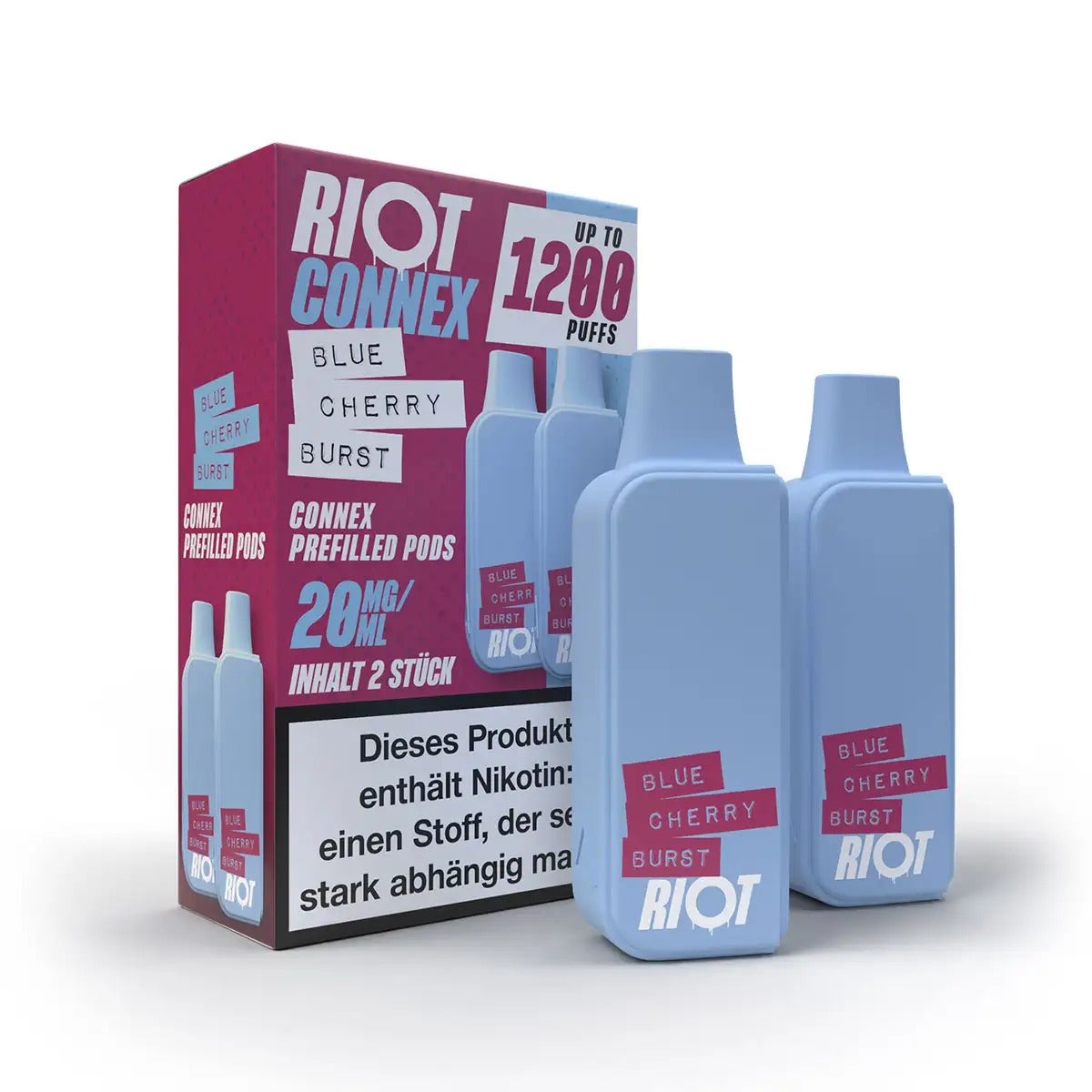 Riot Squad CONNEX Prefilled Pods Blue Cherry Burst kaufen bei Anoca.de