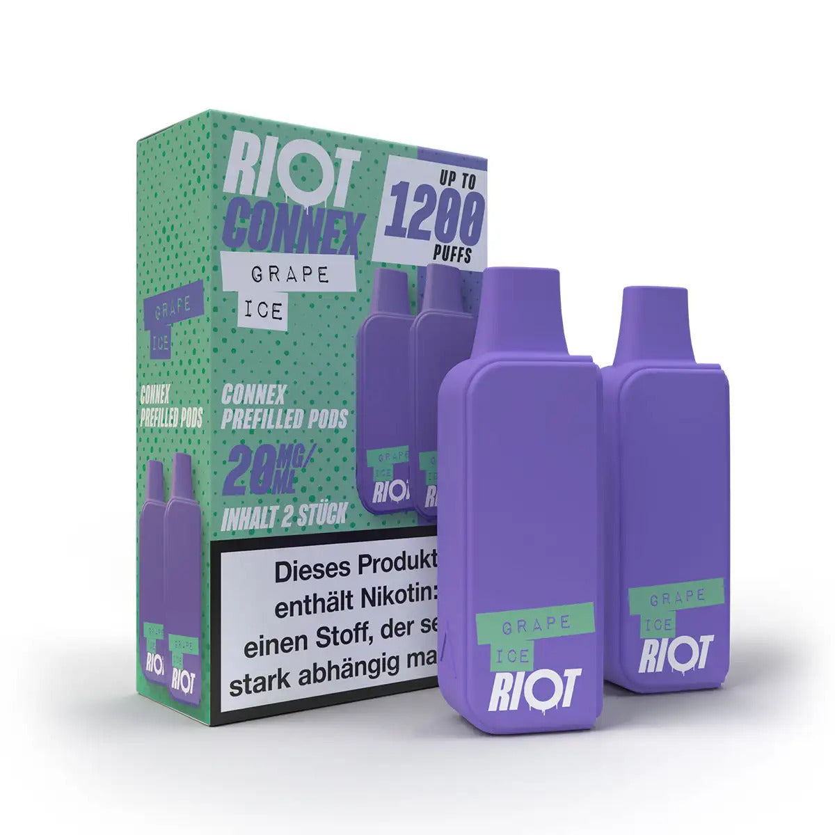 Riot Squad CONNEX Prefilled Pods Grape Ice kaufen bei Anoca.de