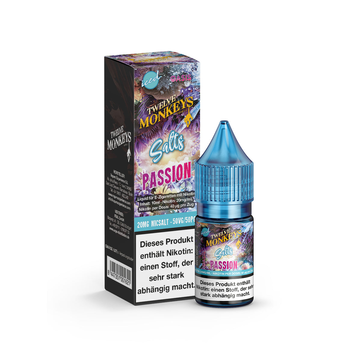 Twelve Monkeys Iced Liquid 20mg Passion kaufen bei Anoca.de