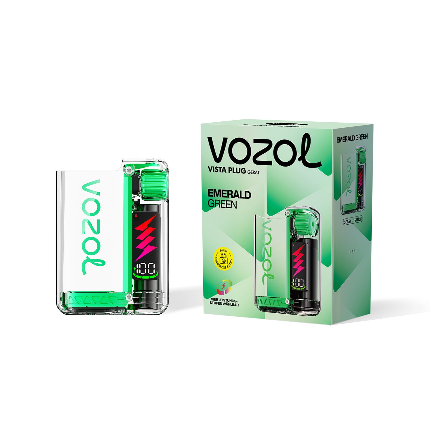 Vozol Vape 15k Akkuträger Emerald Green kaufen bei Anoca.de