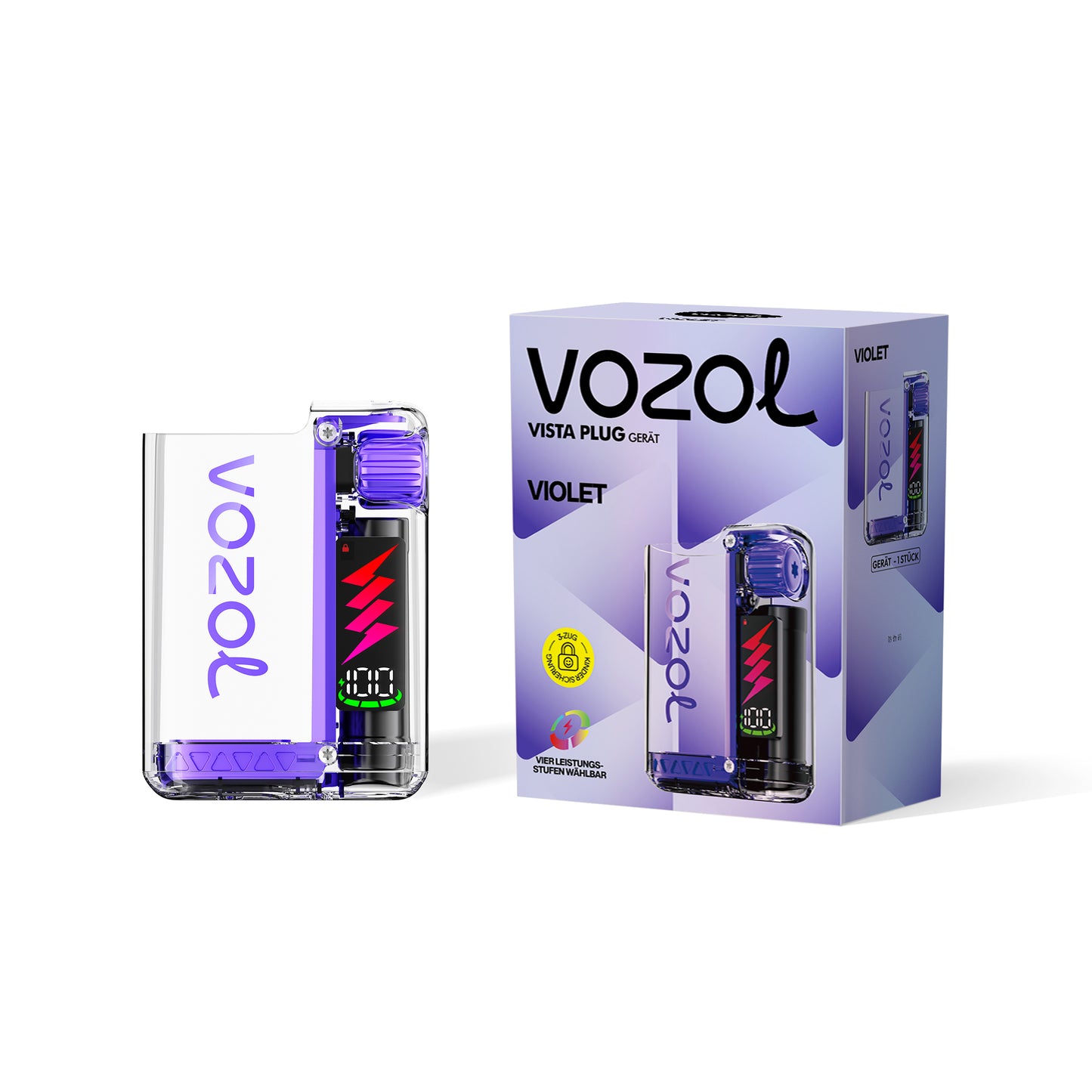 Vozol Vape 15k Violet Akkuträger kaufen bei Anoca.de