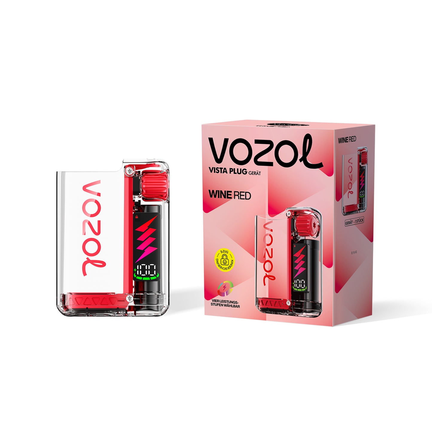 Vozol Vape 15k Wine Red Akkuträger kaufen bei Anoca.de