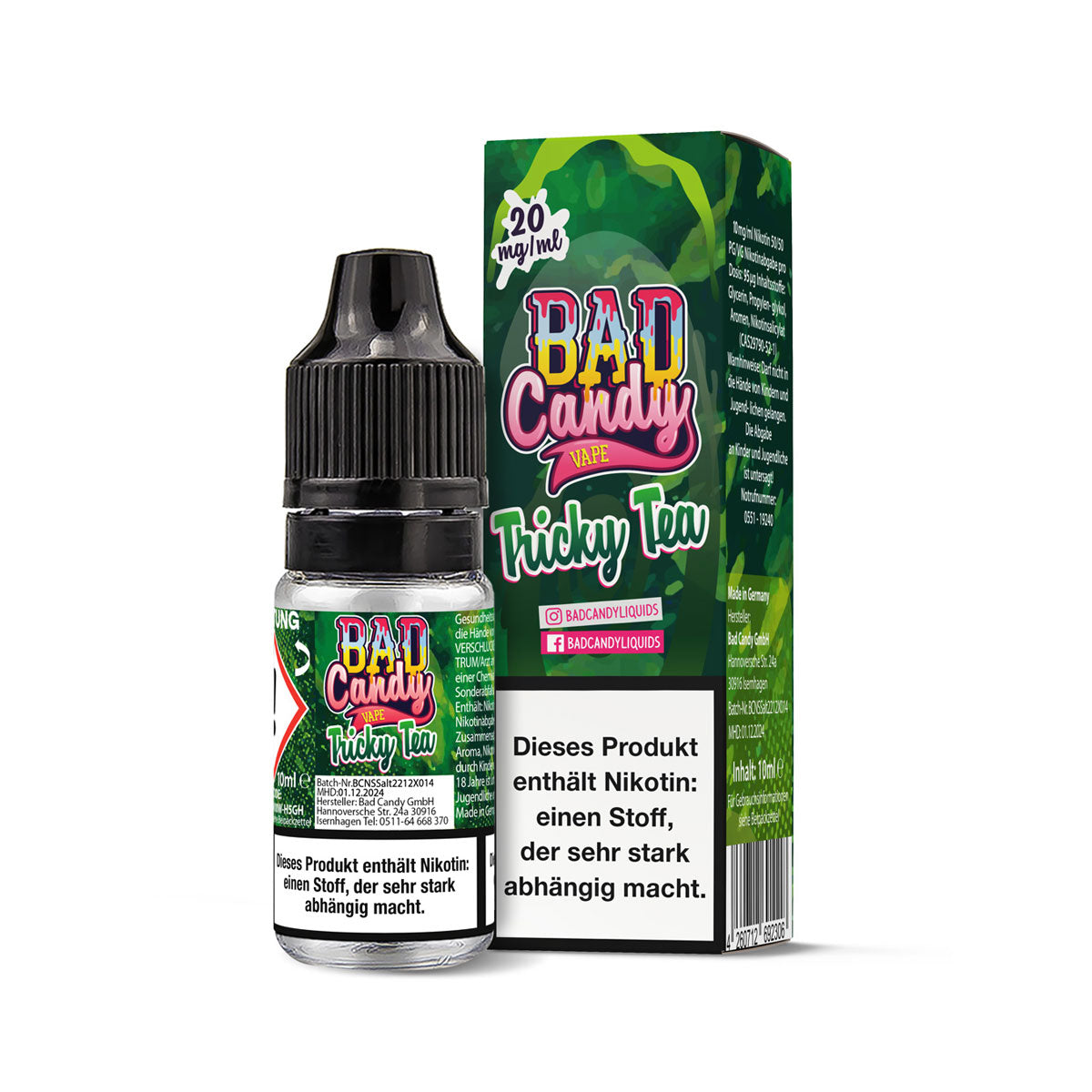 Bad Candy NicSalt Nikotinsalz Liquid
