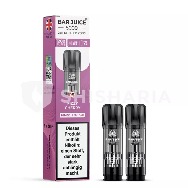 Bar Juice Pods (2x) – ELFA-kompatible Prefilled Pods