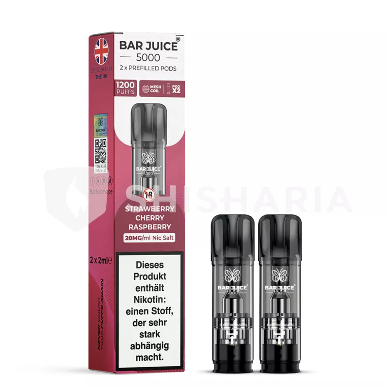 Bar Juice Pods (2x) – ELFA-kompatible Prefilled Pods