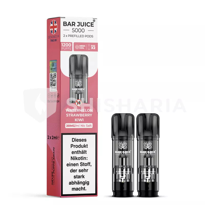 Bar Juice Pods (2x) – ELFA-kompatible Prefilled Pods