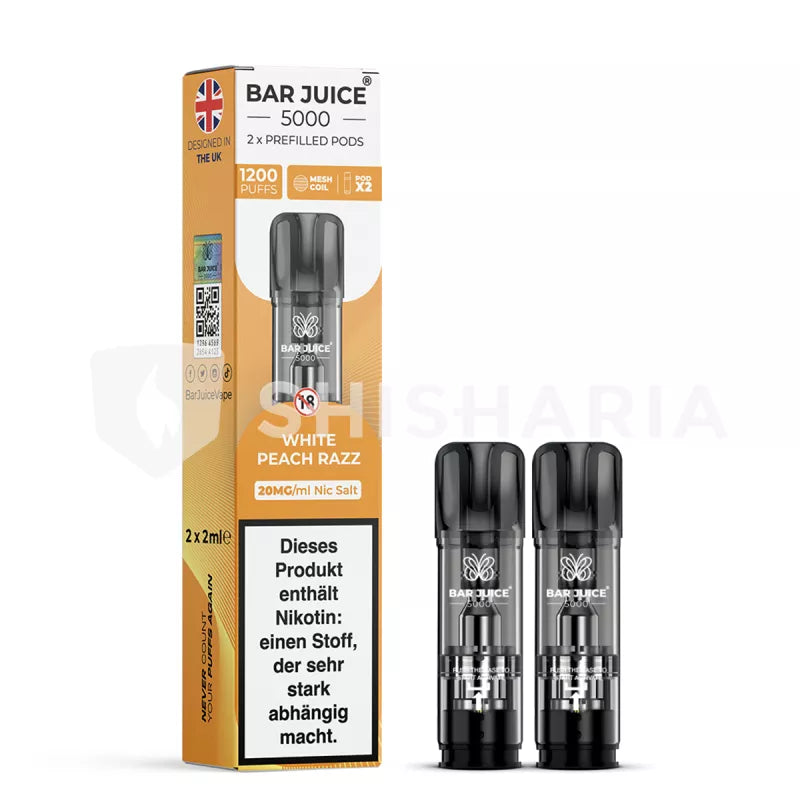 Bar Juice Pods (2x) – ELFA-kompatible Prefilled Pods