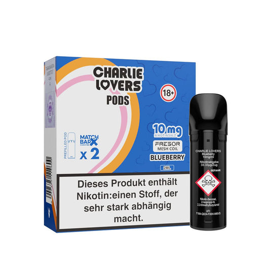 Charlie Lovers Pods - 2er Pack 10mg/20mg