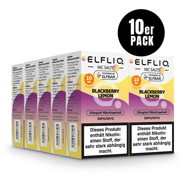 Elf Bar Liquid 100ml - Elfliq Alle Sorten