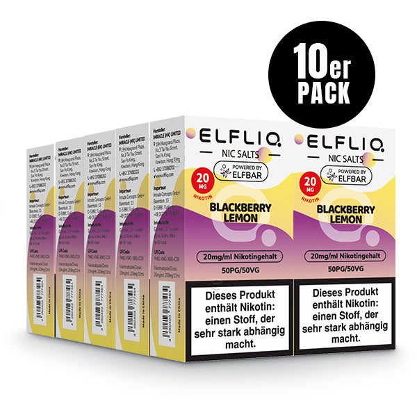 Elf Bar Liquid 100ml - Elfliq Alle Sorten