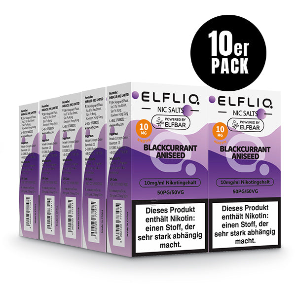 Elf Bar Liquid 100ml - Elfliq Alle Sorten