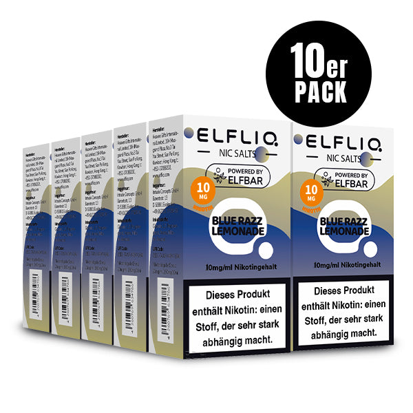 Elf Bar Liquid 100ml - Elfliq Alle Sorten