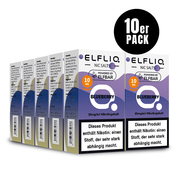 Elf Bar Liquid 100ml - Elfliq Alle Sorten