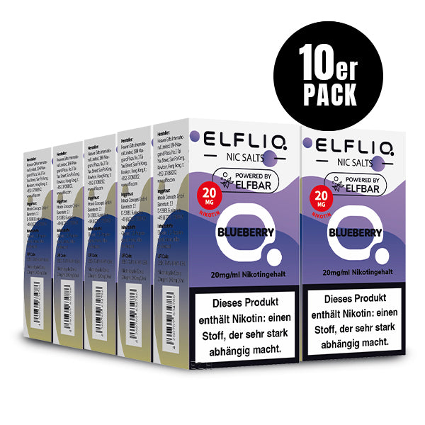 Elf Bar Liquid 100ml - Elfliq Alle Sorten