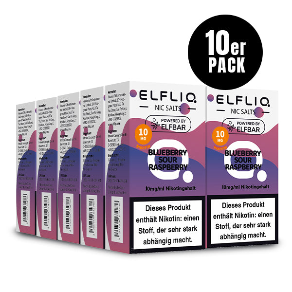 Elf Bar Liquid 100ml - Elfliq Alle Sorten