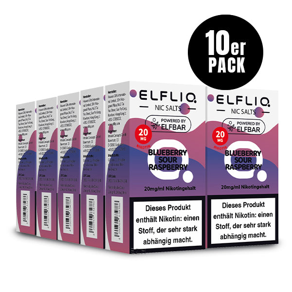 Elf Bar Liquid 100ml - Elfliq Alle Sorten