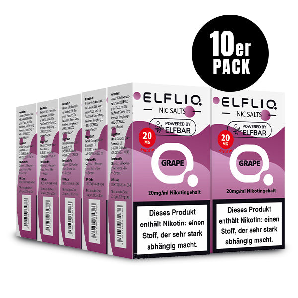 Elf Bar Liquid 100ml - Elfliq Alle Sorten