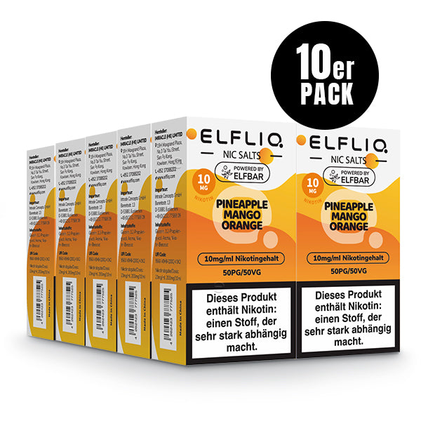 Elf Bar Liquid 100ml - Elfliq Alle Sorten