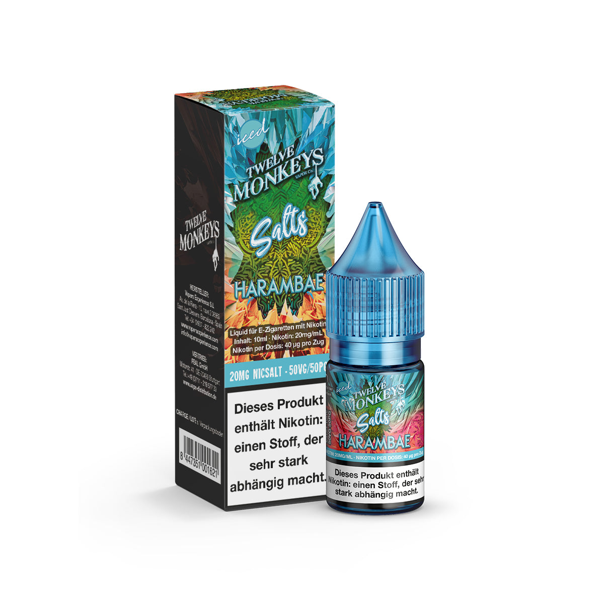 Twelve Monkeys Iced Liquid 20mg Harambae kaufen bei Anoca.de