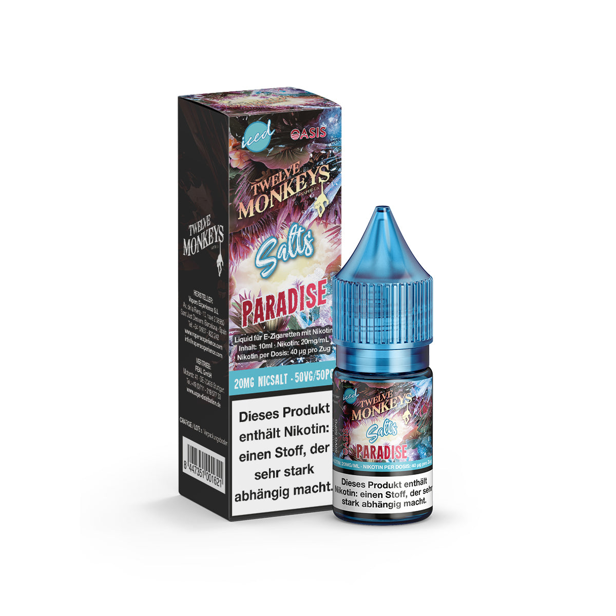 Twelve Monkeys Iced Liquid 20mg Paradise kaufen bei Anoca.de