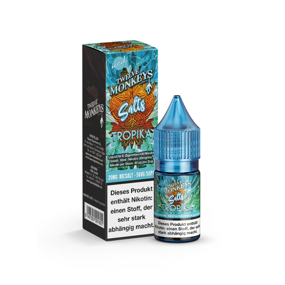 Twelve Monkeys Iced Liquid 20mg Tropika kaufen bei Anoca.de