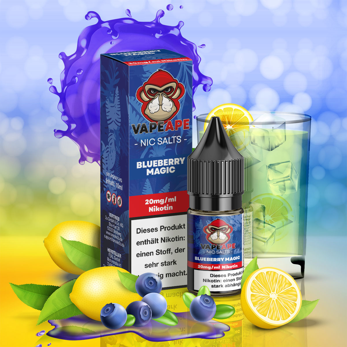Vapeape Nikotinsalz Liquid