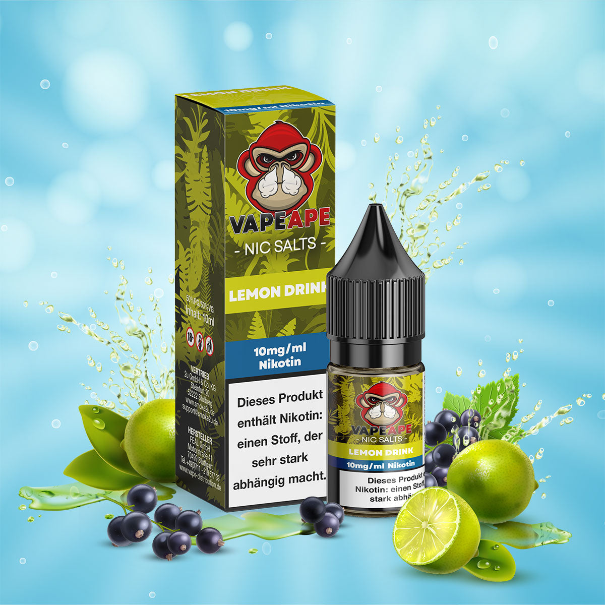 Vapeape Nikotinsalz Liquid
